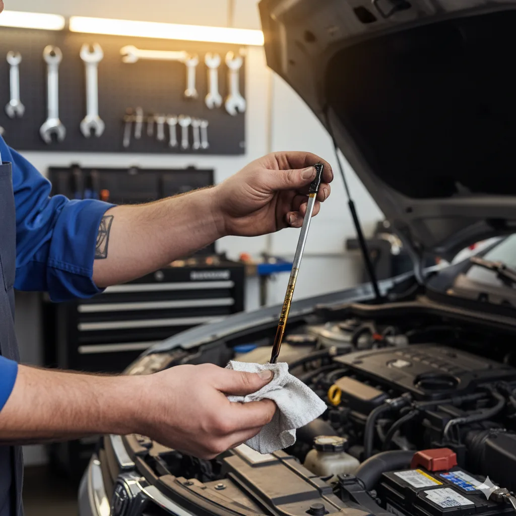 Redna menjava olja je osnova vsakega malega servisa.