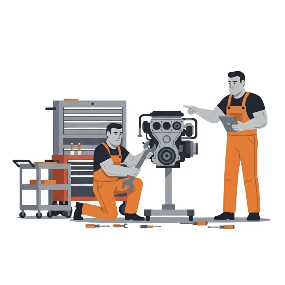 Popravilo in Obnova Motorjev