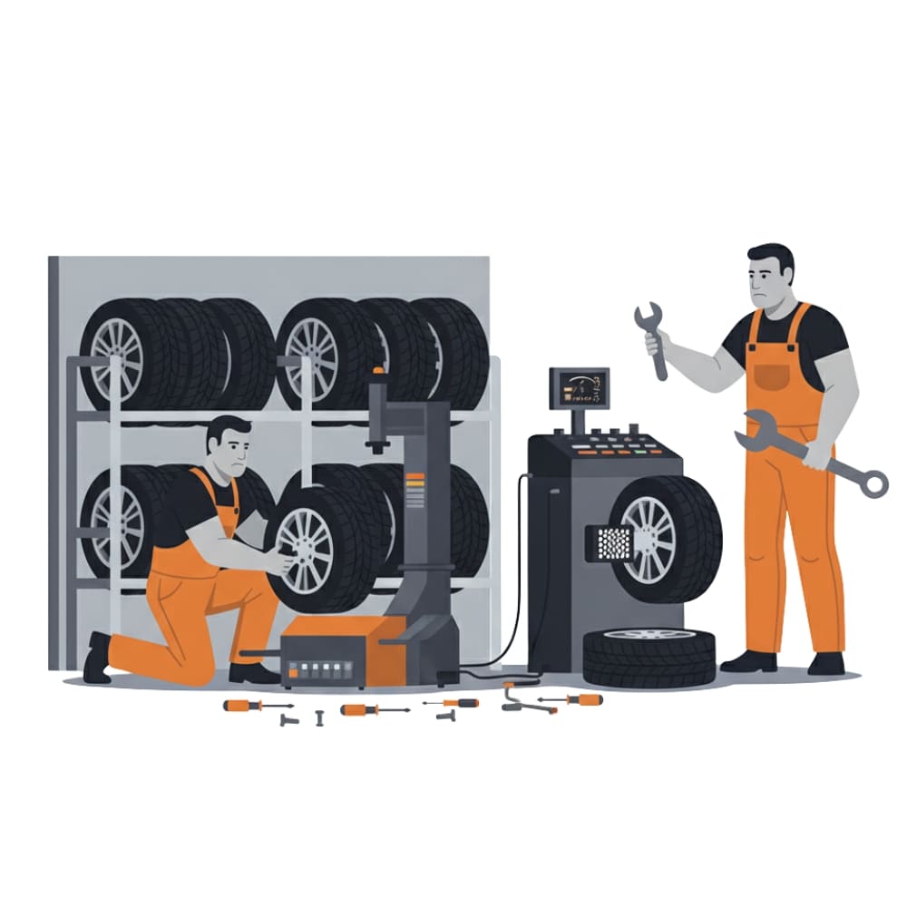 Vulkanizerstvo in Popravilo Podvozja